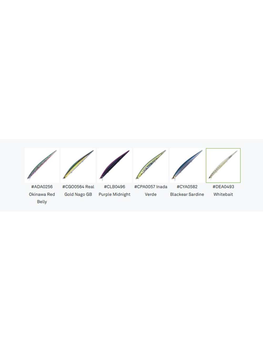 Воблер DUO Tide Minnow Slim 175 Flyer, DHA0405 Sardine Ultra, 175 мм, 29 г, тонущий, минноу