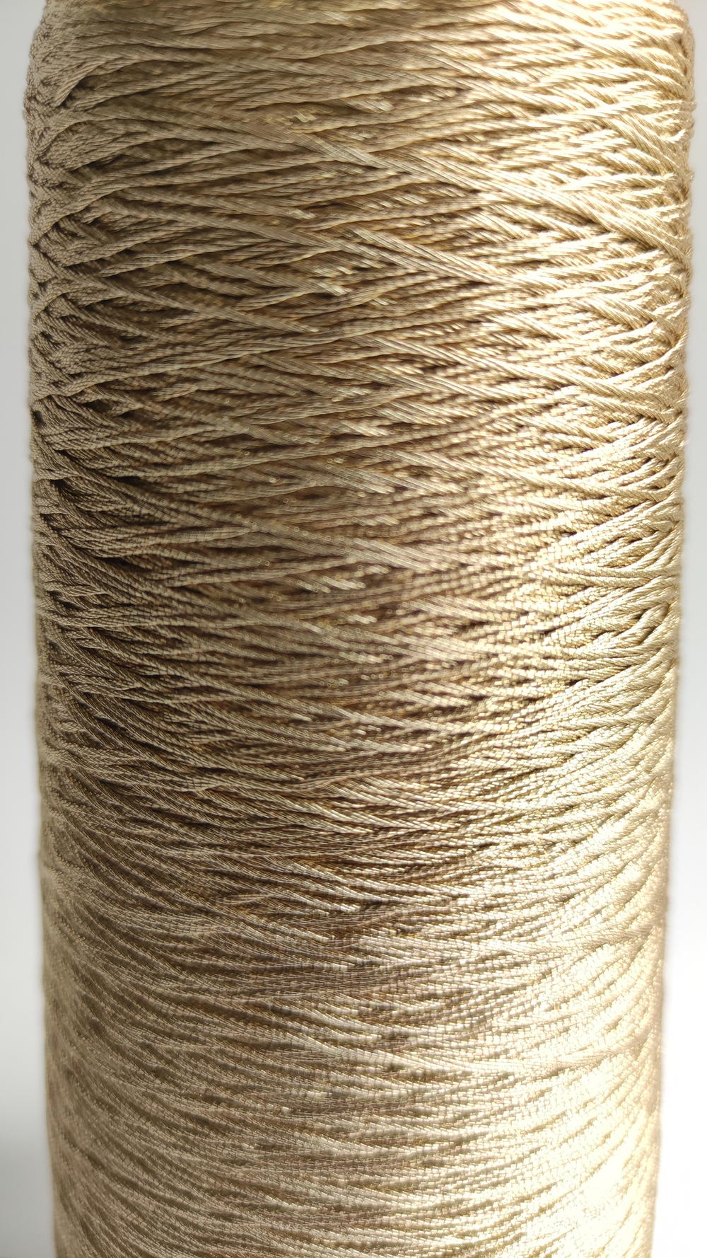 Шнур золото шампань 6 сложений 0,5мм