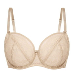 Бюстгальтер Victoria с мягкой чашкой plus size (Размер: 95F) (Цвет: черный)