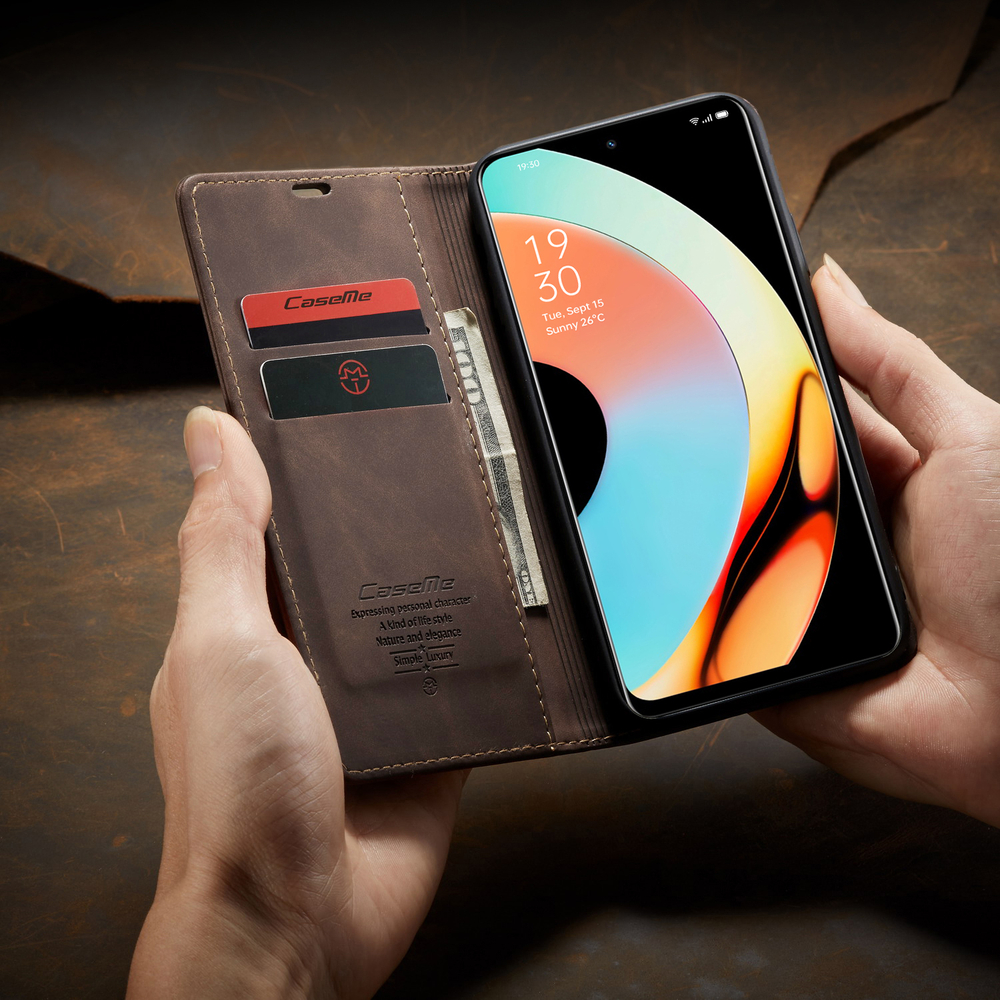 Чехол-книжка CaseMe Matte Realme 10 Pro+