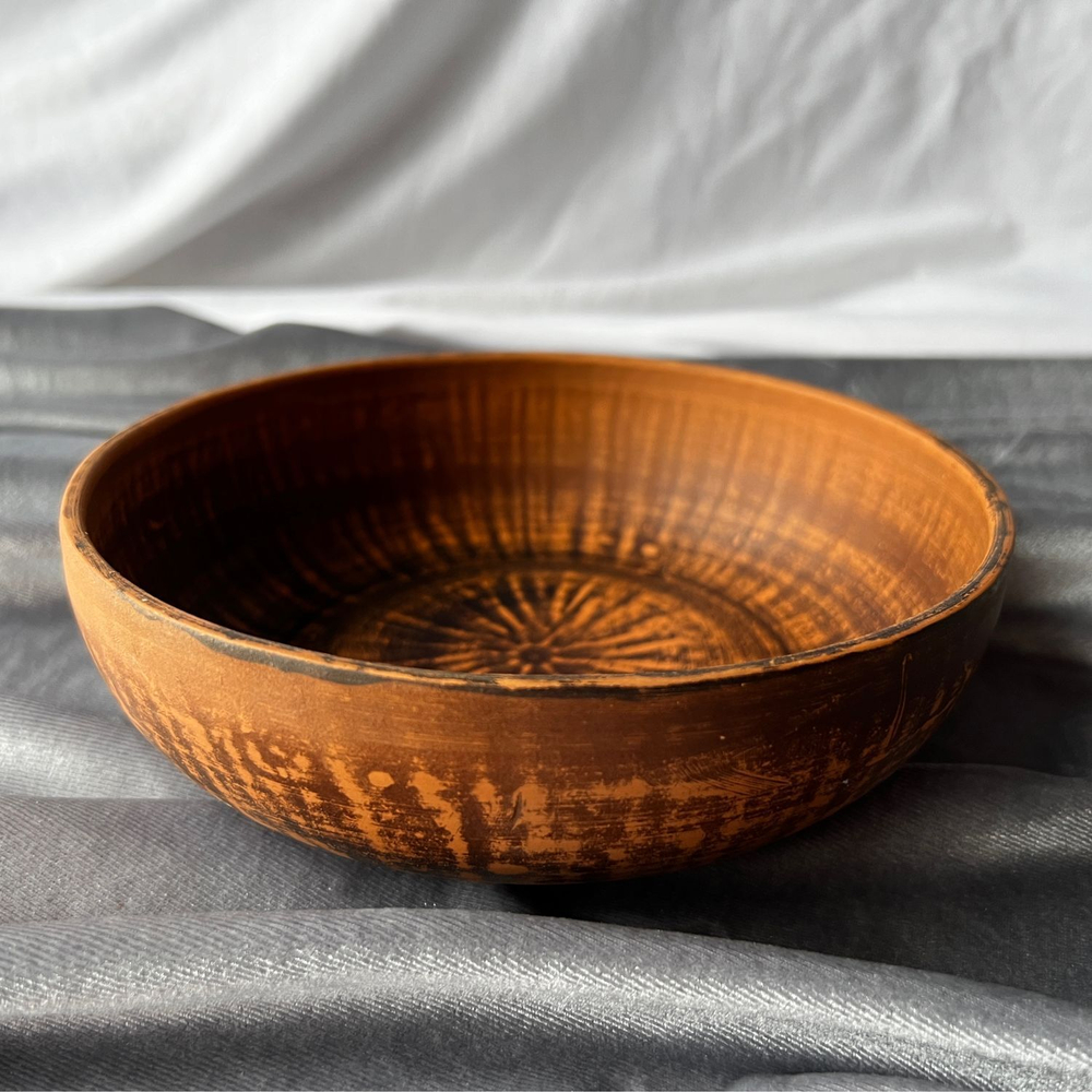 Глиняный салатник мал.