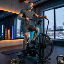 Велотренажер UNIX Fit техно-аэробайк / Techno AirBike 1100 PRO