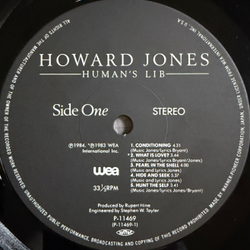 Виниловая пластинка Howard Jones ‎– Human's Lib LP