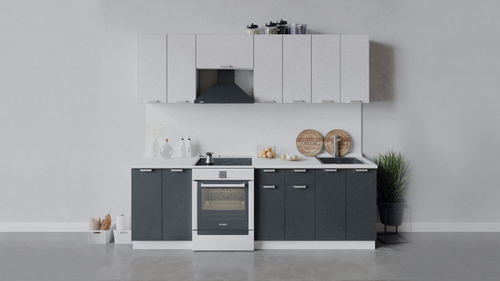 Кухонный гарнитур «Гранита» длиной 240 см