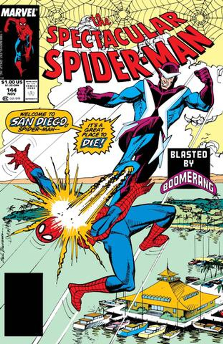 Комикс the Spectacular Spider-Man #144