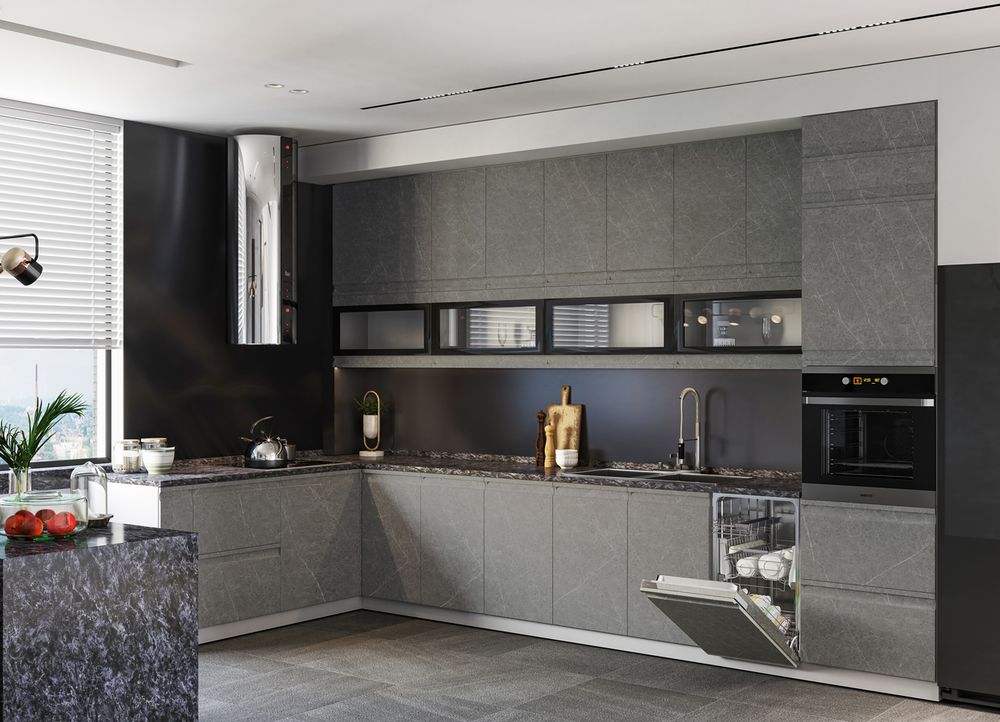 Кухня Модуль ПГПМ 600 Скала Арктик