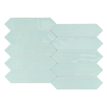 Smile Tile Picket Aqua 7.5x30