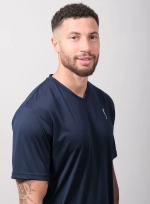 Мужская футболка RS Performance Tee V Neck (Navy/Ace Blue 251M014926/313)