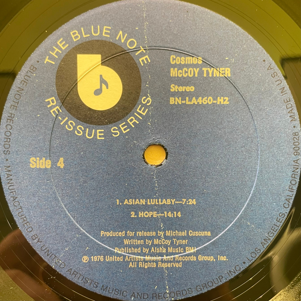 McCoy Tyner ‎– Cosmos 2LP (США 1976г.)