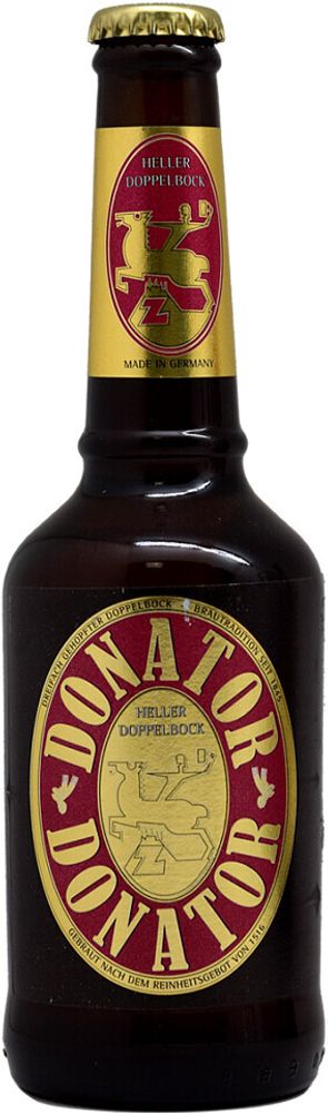Пиво Цоллер-Хоф Донатор Доппельбок / Zoller-Hof Donator Doppelbock 0.33 - стекло