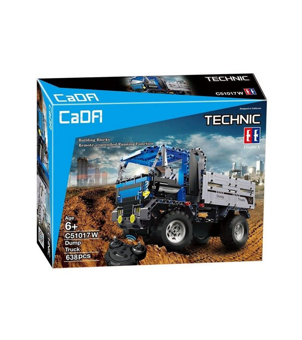 Р/У конструктор CaDA Technic самосвал (638 деталей)