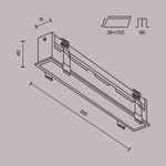 Встраиваемый светильник Technical DL066-20W3-6K-W