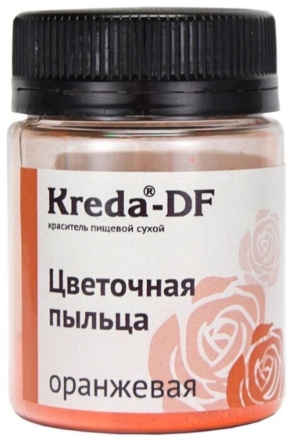 Краситель пищевой сухой Цветочная Пыльца "Kreda" коричневый 5 г