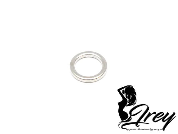 Кольцо Италия, 10 мм, металл, серебро