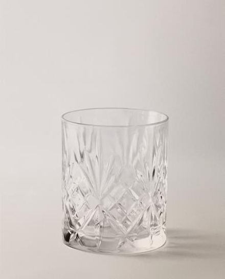 Zara Home стакан из стекла, цвет прозрачный, 9.4 см