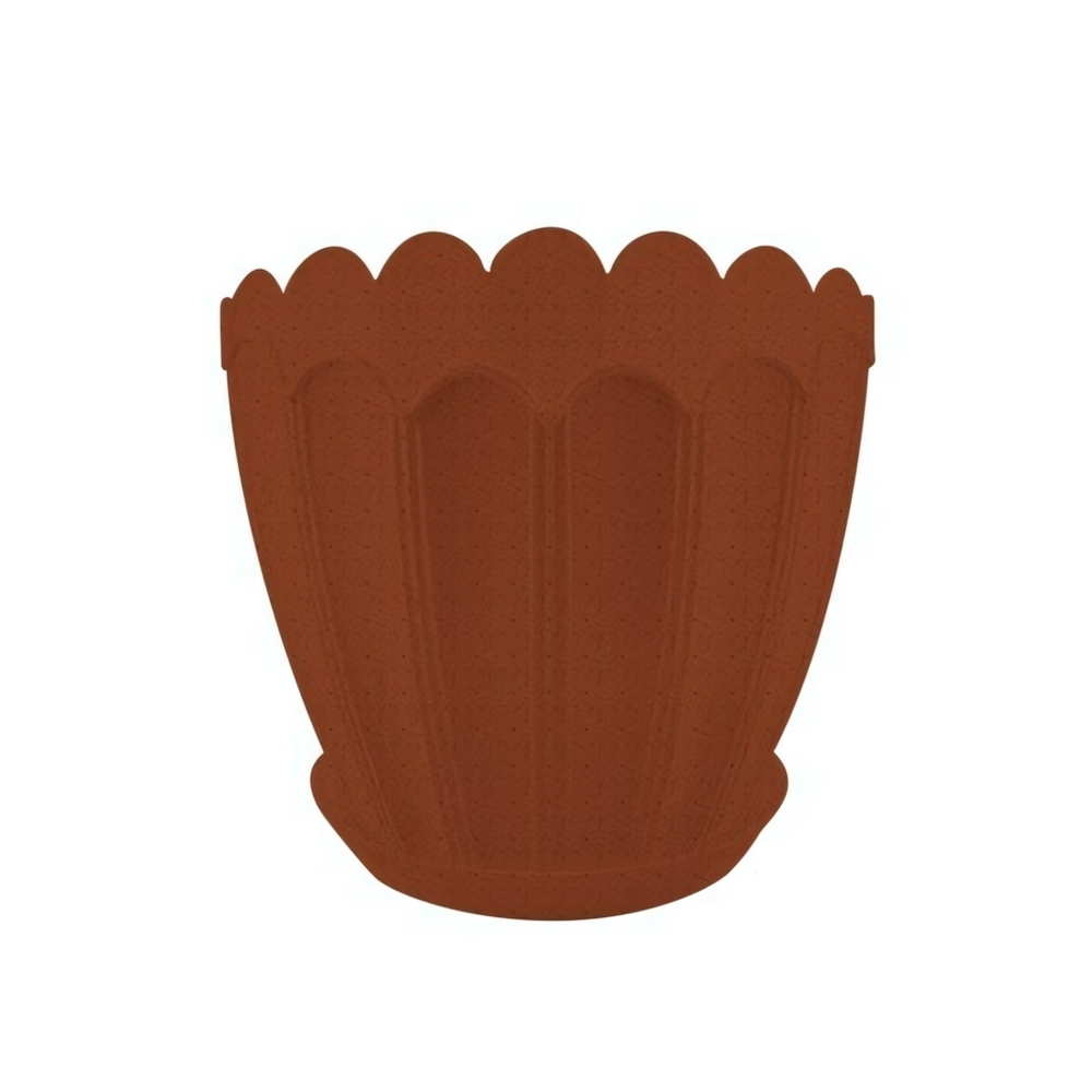 Кашпо "Хризантема" с поддоном 0,6л (терр)