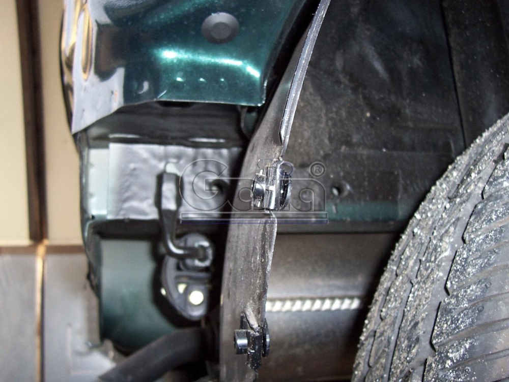 Фаркоп оцинкованный Galia H055A для Hyundai Getz 2003-2005(паспорт и сертификат в комплекте)(без электрики)