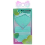 Пуховки для макияжа 2шт «FRIDA», цвет голубой, 11,5*5см