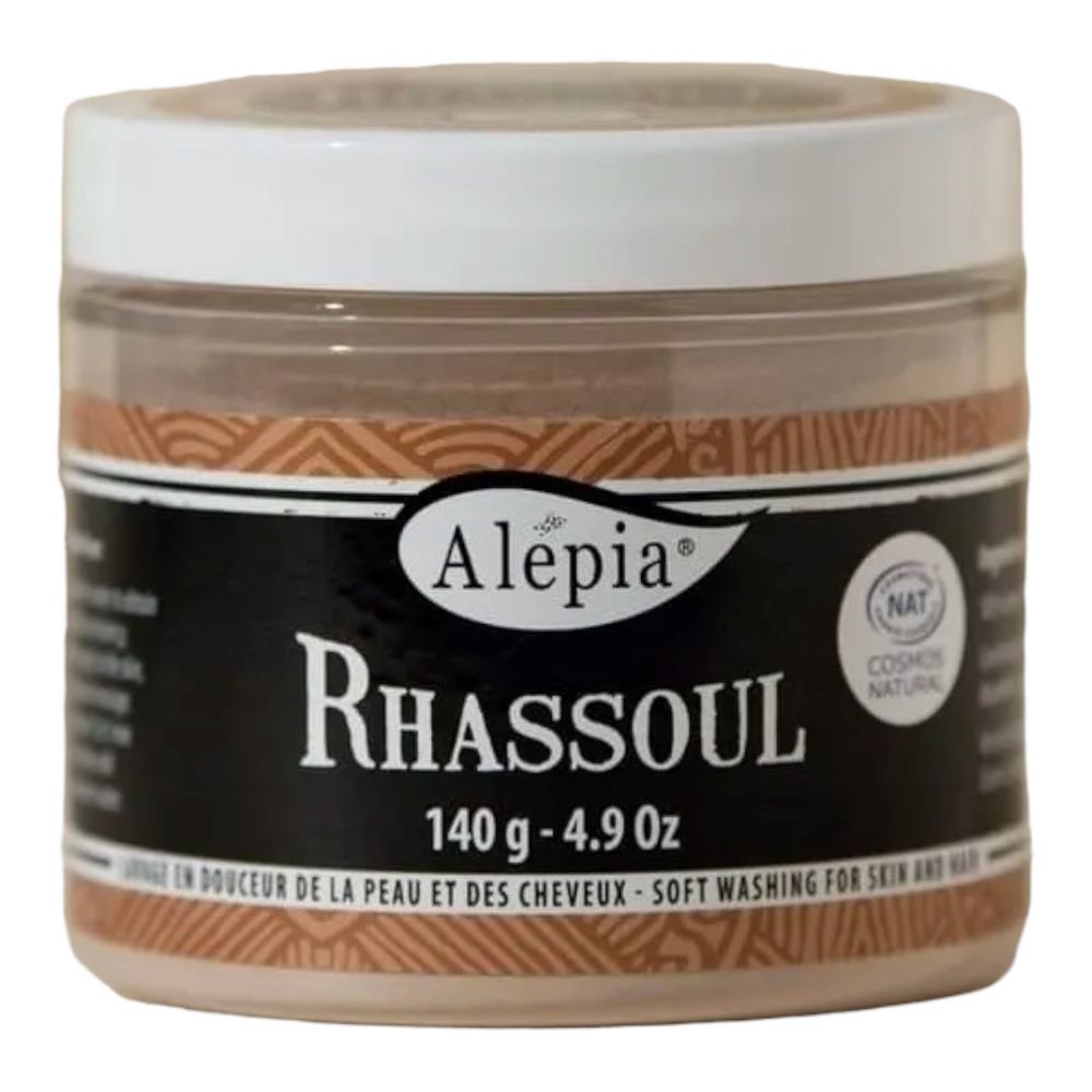 Марокканская глина гассул для нормальной, жирной и чувствительной кожи, 140 г (Alepia)