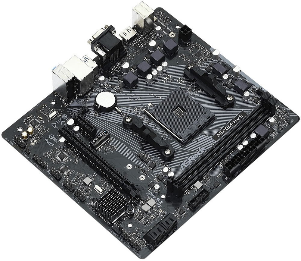 Материнская плата mATX ASRock A520M-HVS