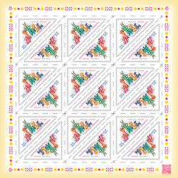 Марка номиналом 25 рублей. Глиняные игрушки