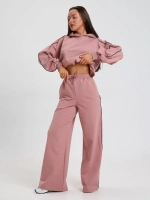 Костюм спортивный летний с брюками палаццо