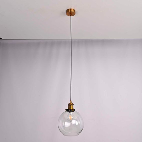 Подвесной светильник Imperium Loft Clear Glass Sphere Cloche 191634-22