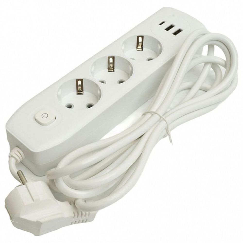 Удлинитель Stekker Home plus 49977