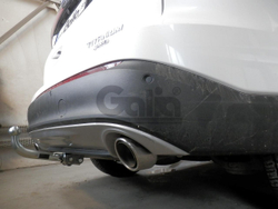 Фаркоп оцинкованный Galia F136A для FORD Edge, SUV, 2015-(паспорт и сертификат в комплекте)(без электрики)