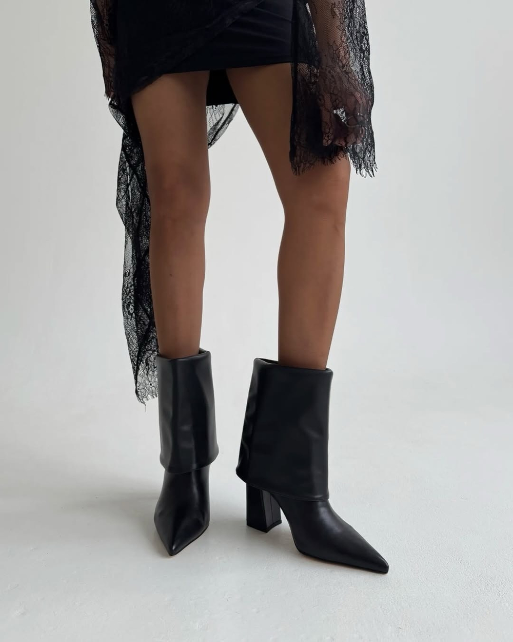 Сапоги из эко кожи