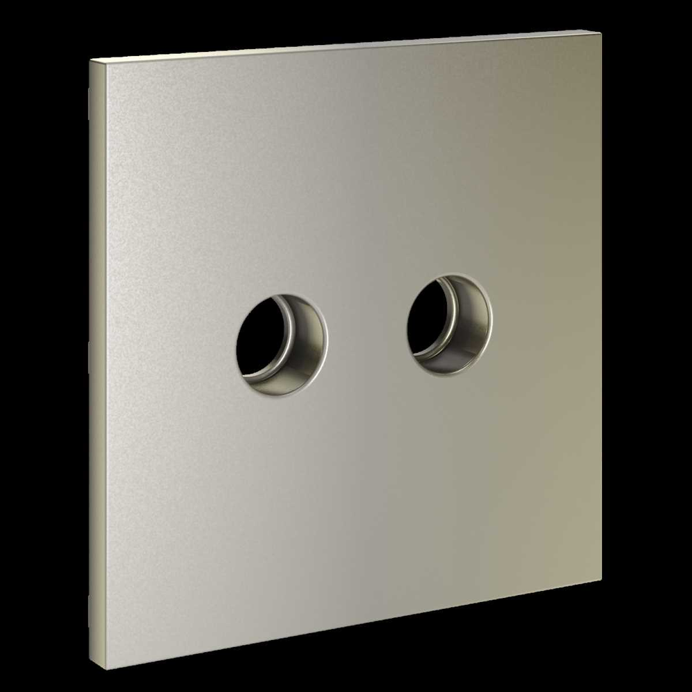 Накладка для розетки телевизионной оконечной TV+SAT S70 (шелк) Voltum VLS001604