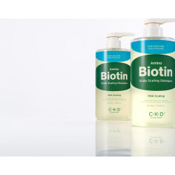 CKD Шампунь очищающий с биотином - Amino biotin scalp scaling shampoo, 750мл
