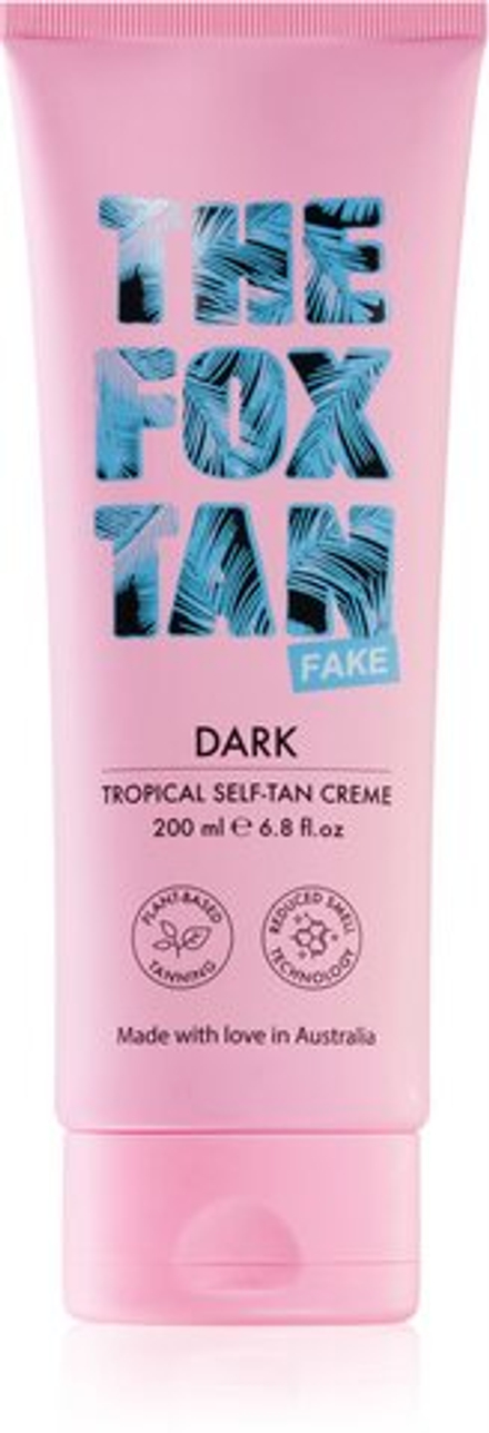 The Fox Tan Dark Tropical - увлажняющий крем-автозагар /   200  ml  / GTIN 9356361000113