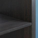 Стеллаж - IKEA KALLAX, 77х39х164 см, черно-коричневый/черный, КАЛЛАКС ИКЕА