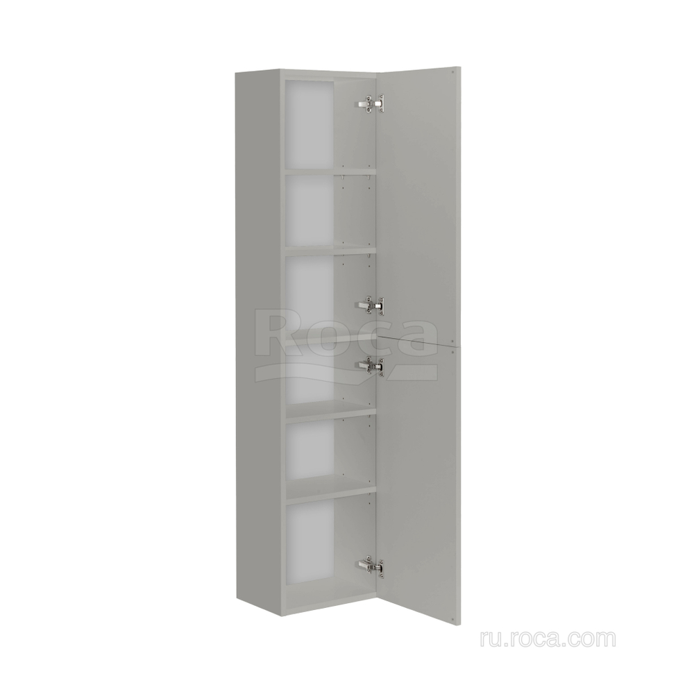 Шкаф - колонна Roca Domi 1500 серый матовый ZRU9307875