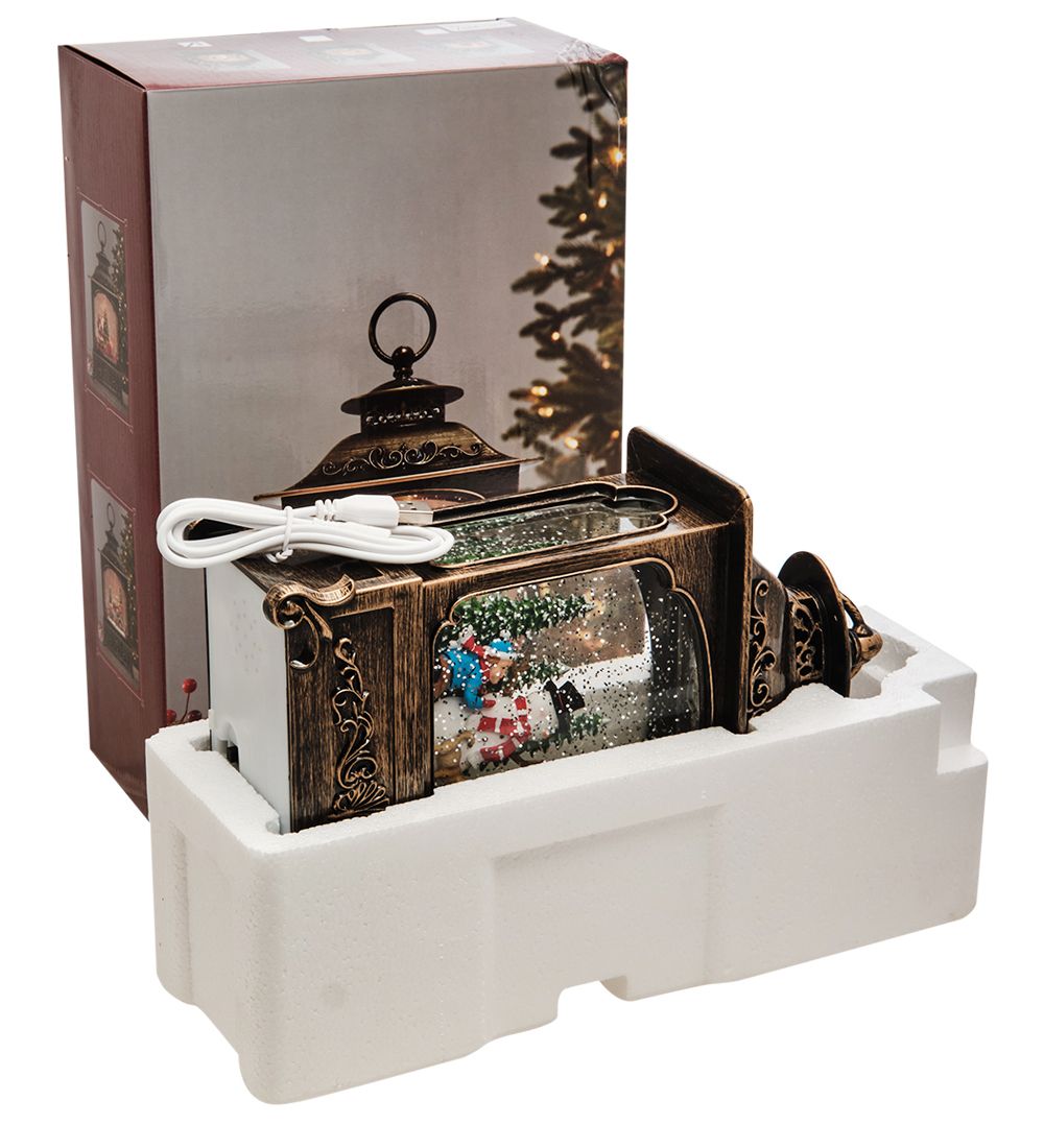 XM-845/2 Новогодний фонарь с подсветкой