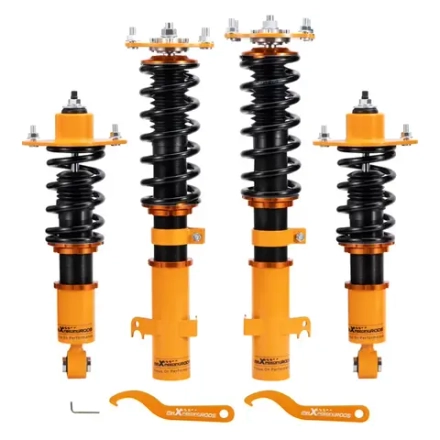 Front Rear Coilover Shock Absorber Set O/S подходит для автомобиля Honda CRV CR-V 2007-Onwards New lowering kit