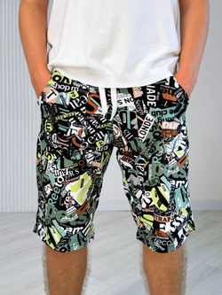 Шорты для мальчика подростковые "Буквы"