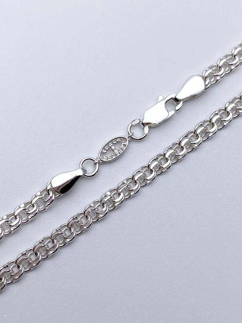 Браслет из серебра/Белый