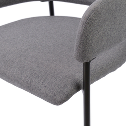 Кресло Bergenson Bjorn Wendy темно-серое