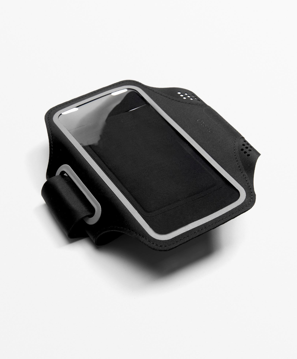 Oysho Чехол с креплением на руку для телефона с сенсорным экраном, черный