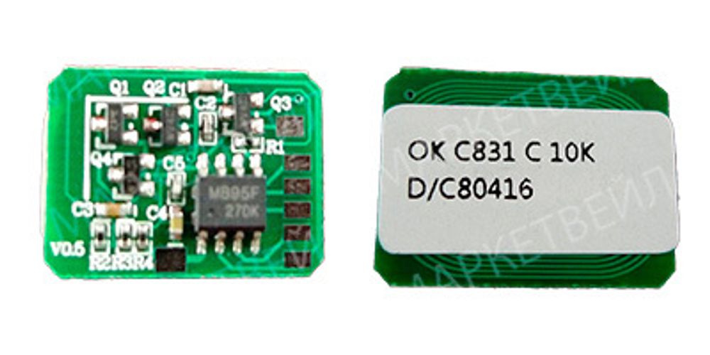 Чип OKI C831/841 (44844507) Cyan, 10K (ELP Imaging®)