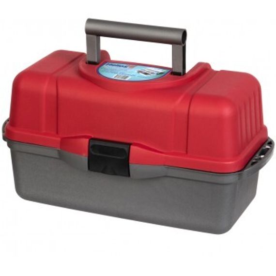 Ящик рыболова Helios трехполочный красный