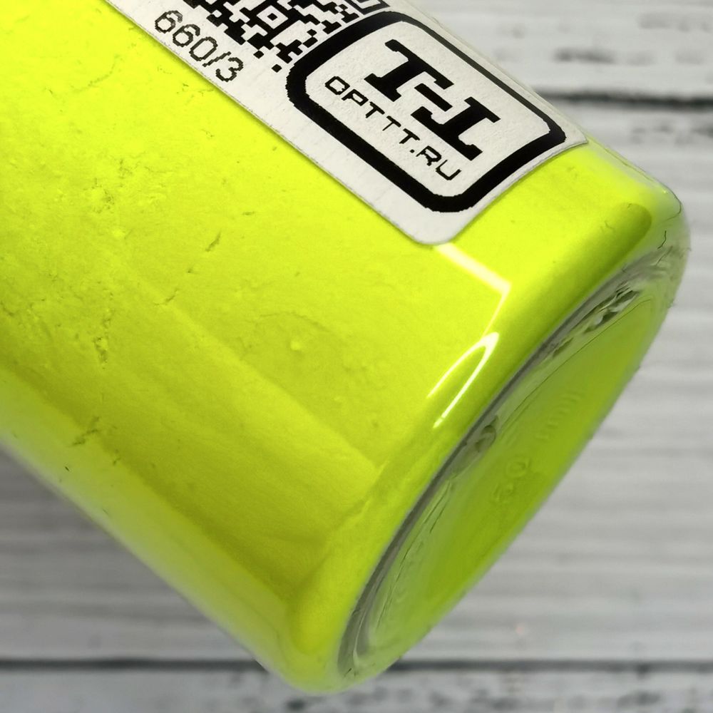 НЕОНОВЫЙ ФЛУОРЕСЦЕНТНЫЙ ПИГМЕНТ 660/3 LUX - ЖЁЛТЫЙ ЛИМОН - розница / опт