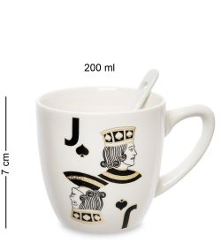 MUG-206/3 Н-р из 2-х кружек в подарочной коробке «Королевская игра»