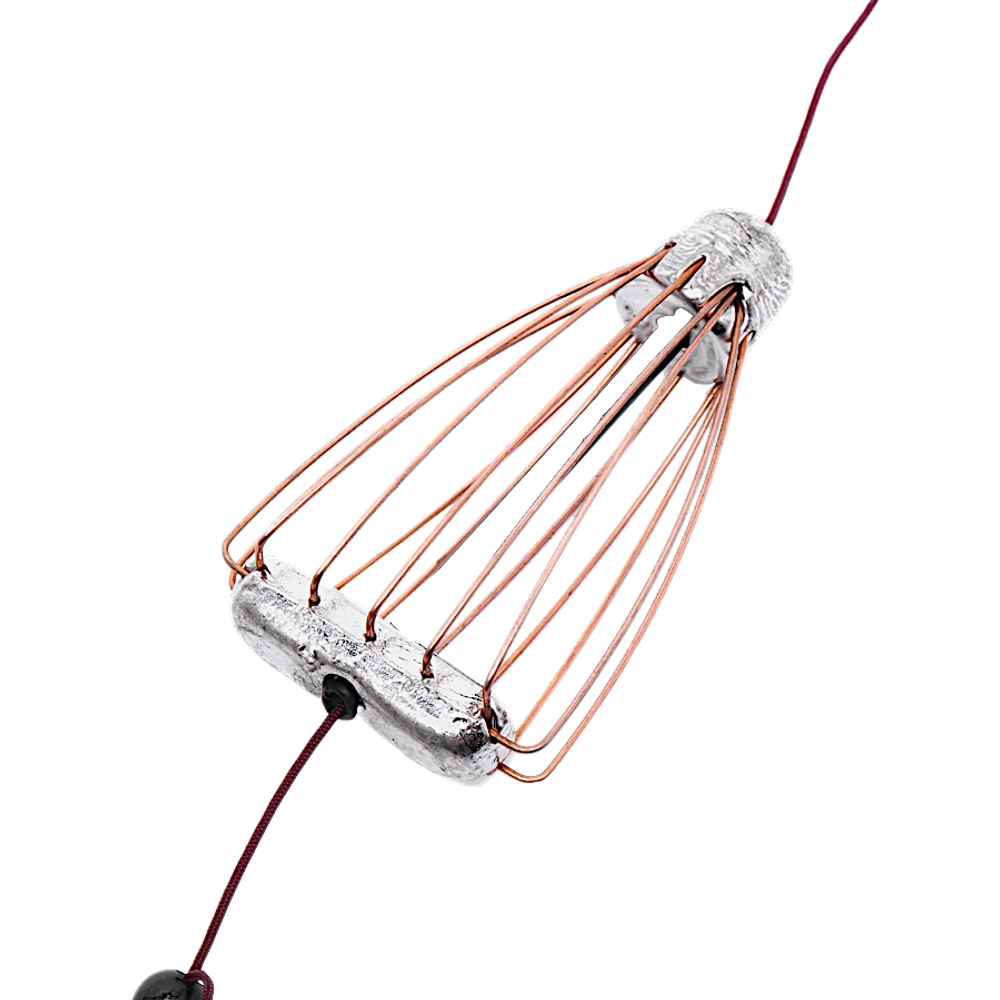 Монтаж Донный оснащенный GC Кормушка Атом + Коромысло и боковой отвод 3кр №6 -