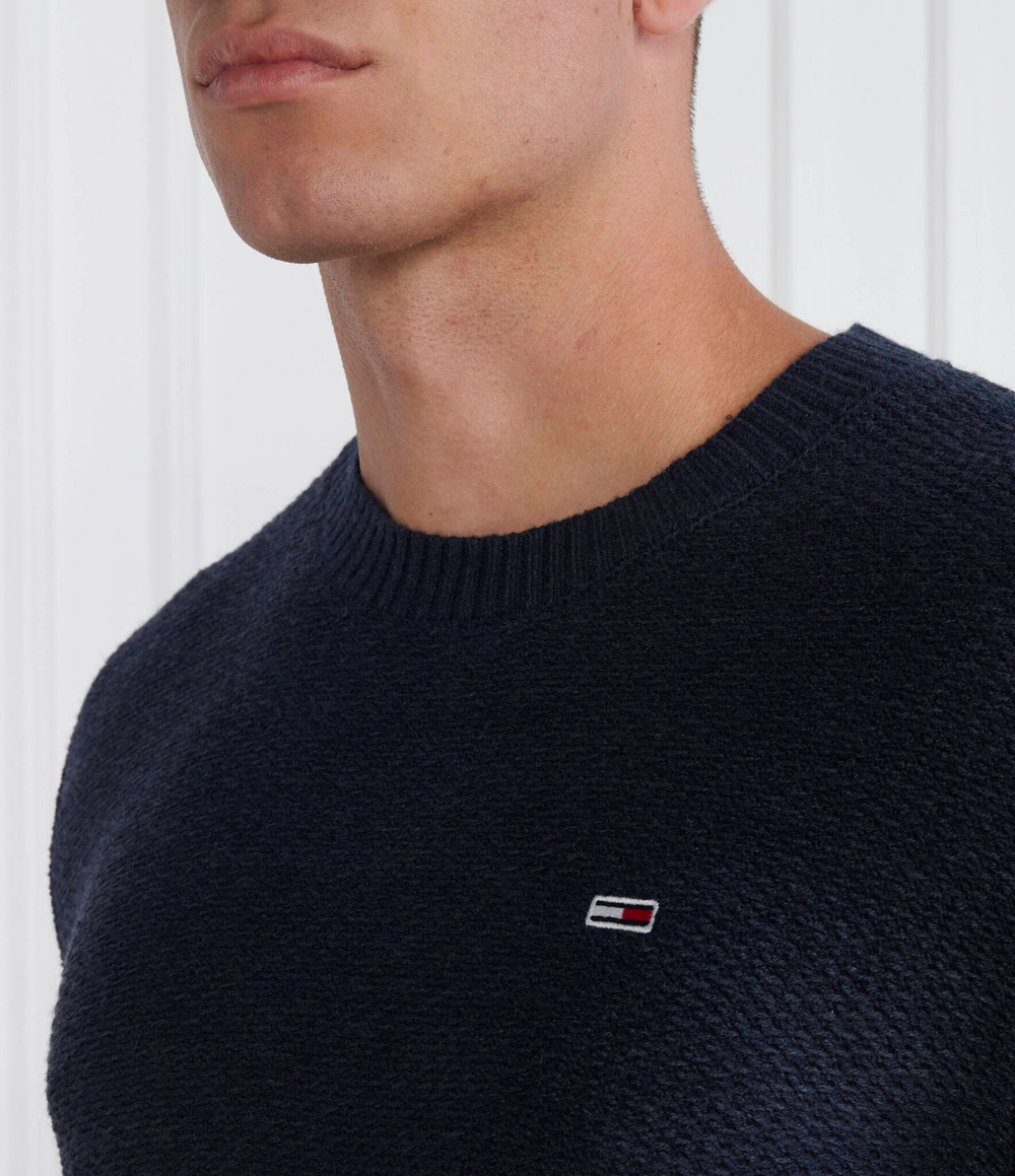 Свитер STRUCTURED Tommy Jeans - темно-синий(DM0DM15060)