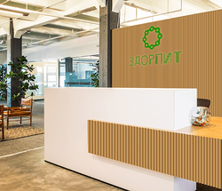 Стеновая панель HiWood декорированная, 270x12 см