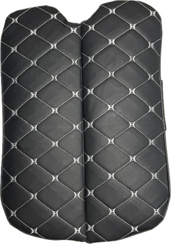 Чехлы на козырьки ВАЗ 2104, 2105, 2107 (белая нить Бабочка)