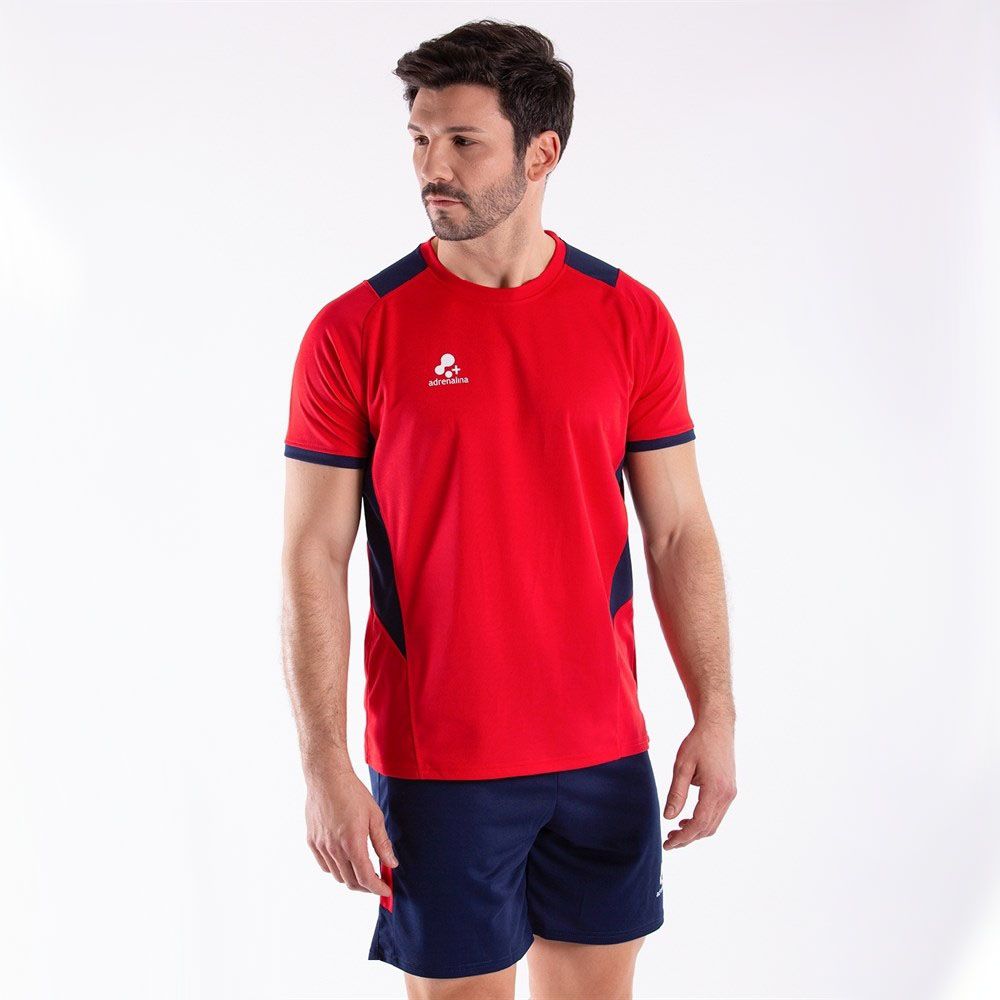 Форма волейб. муж. +ADRENALINA Tommy 1303-062-3XL, р.3XL, 100% полиэстер, красно-синий